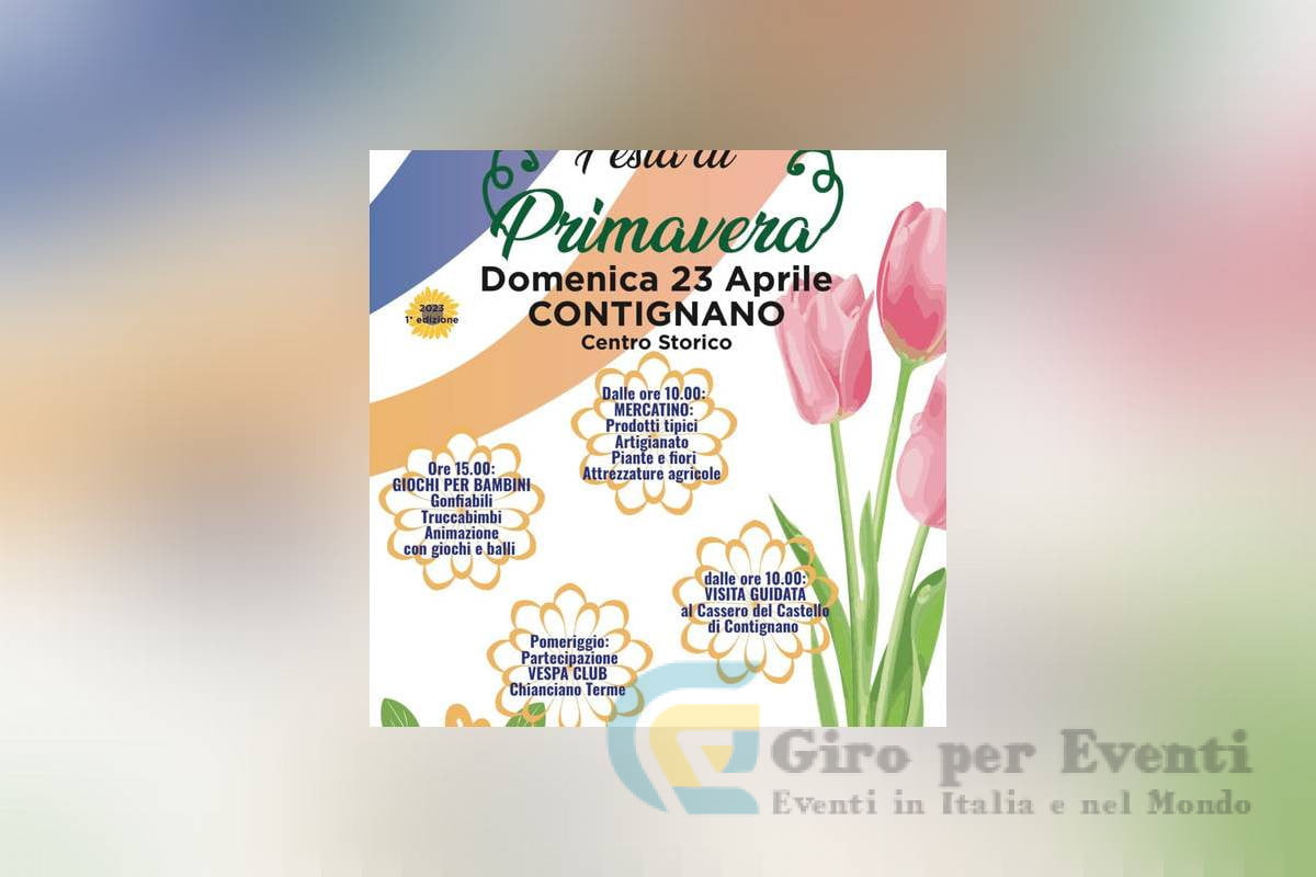 Festa di Primavera a Contignano