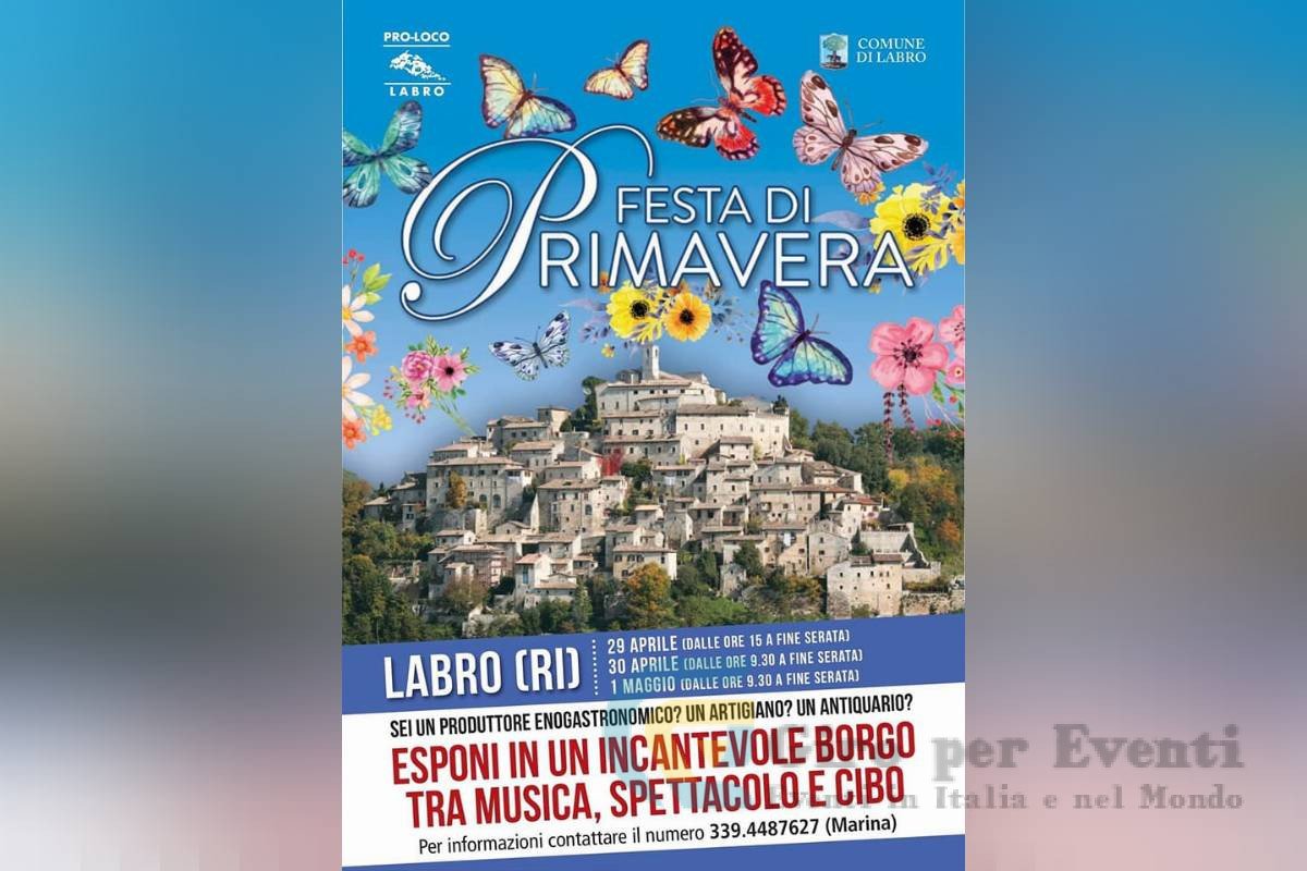 Festa di Primavera a Labro