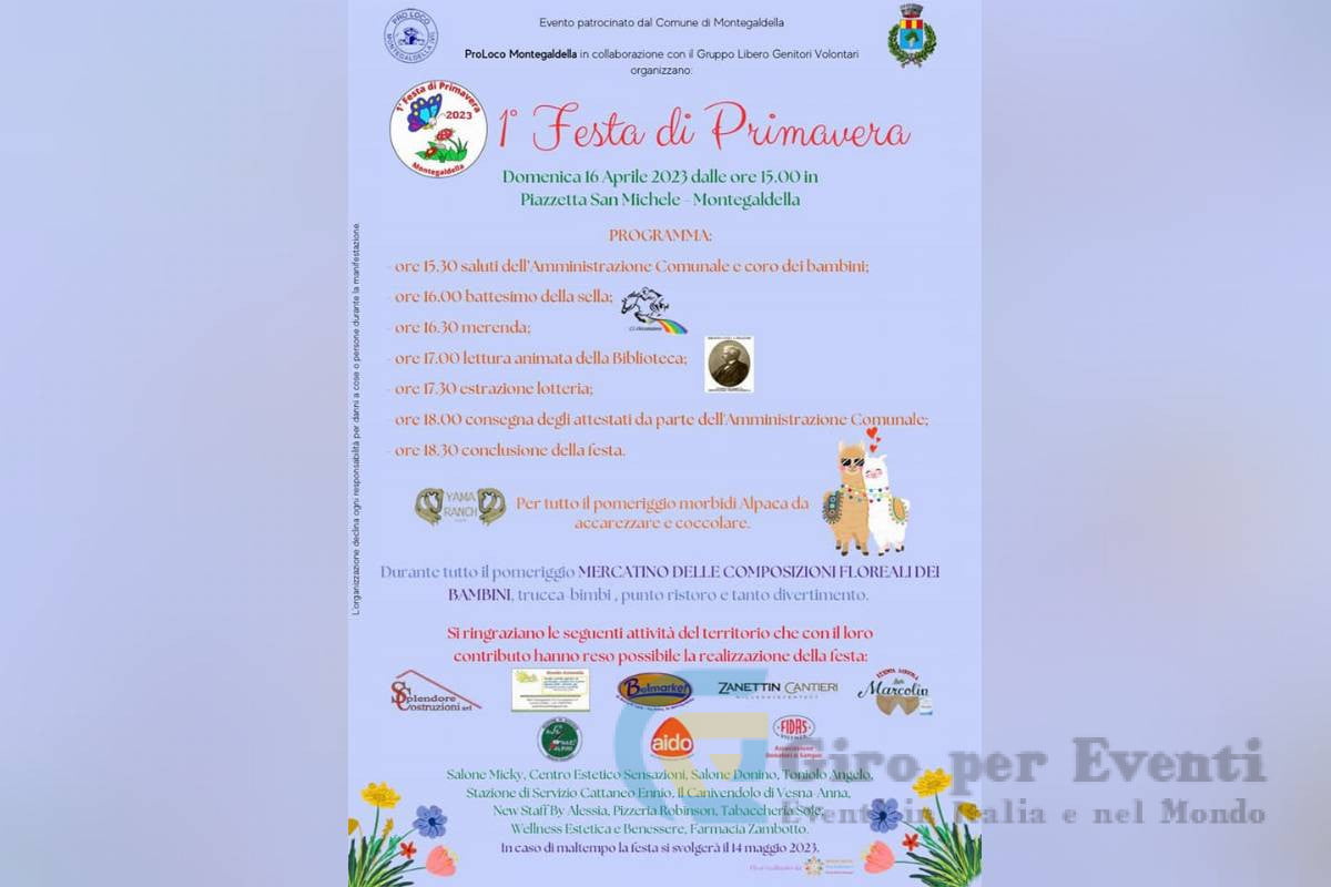 Festa di Primavera a Montegaldella