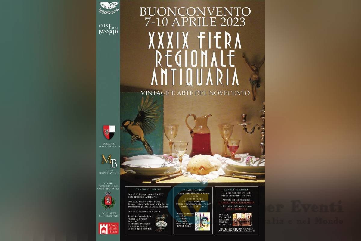 Fiera regionale Antiquaria Cose del Passato a Buonconvento