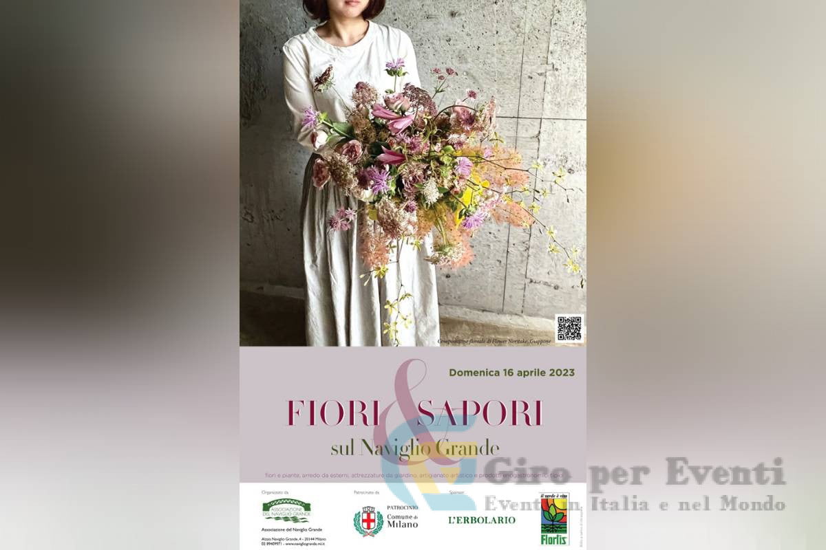 Fiori e Sapori sul Naviglio Grande