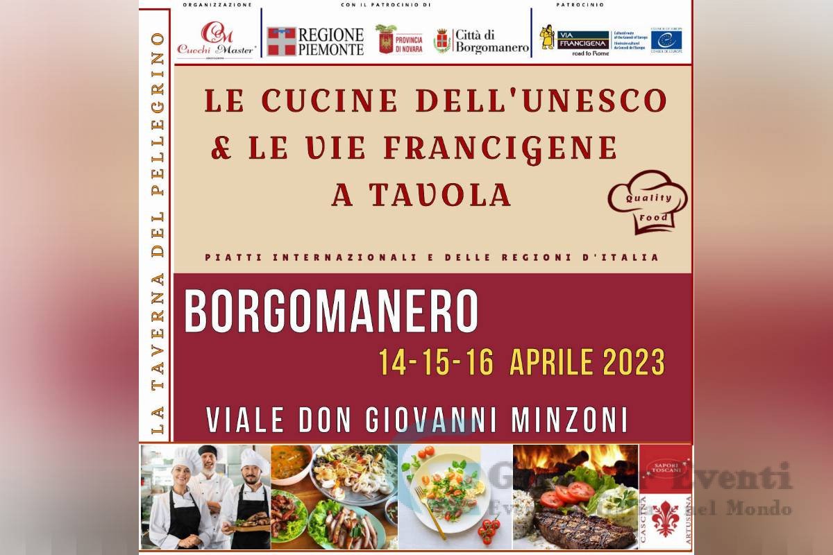 Le Cucine dell’Unesco & Le Vie Francigene a Tavola