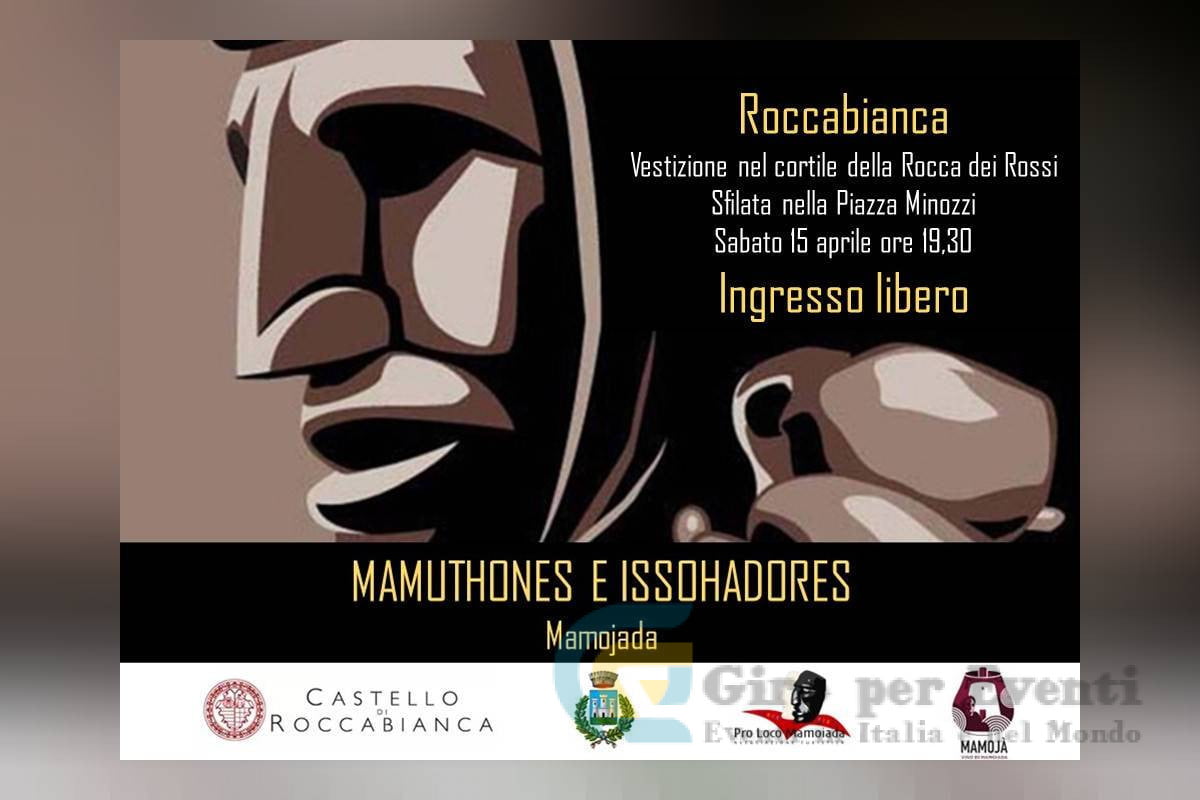 Mamuthones e Issohadores Mamojada a Roccabianca banner