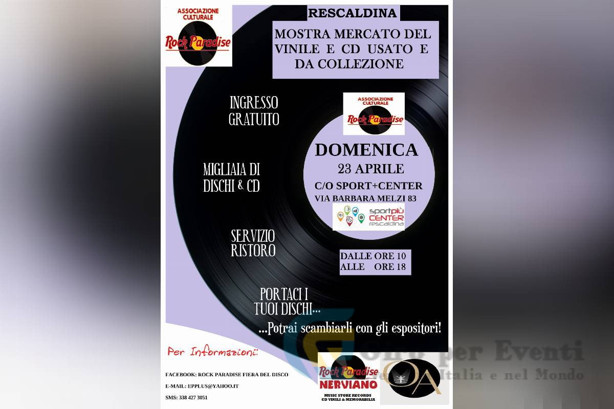 Mostra Mercato del Disco e CD per Hobbisti a Rescaldina