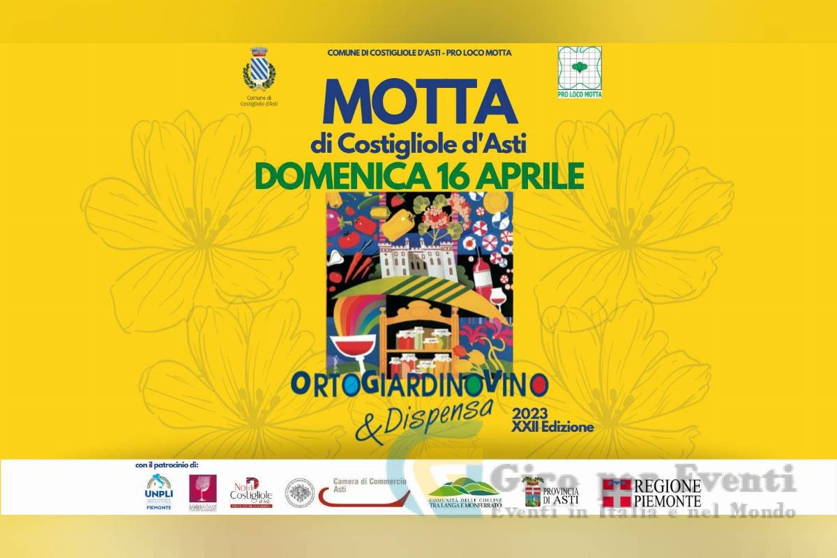 Ortogiardinovino & Dispensa a Motta di Costigliole d’Asti banner