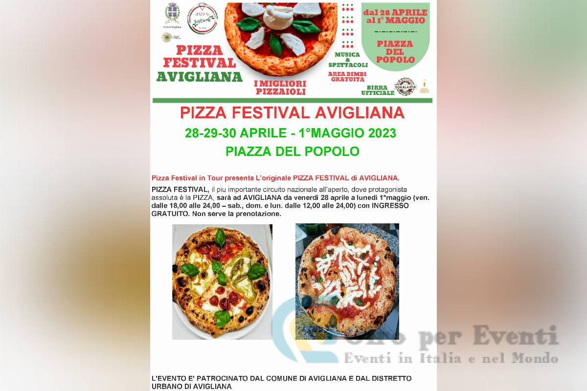 Pizza Festival ad Avigliana