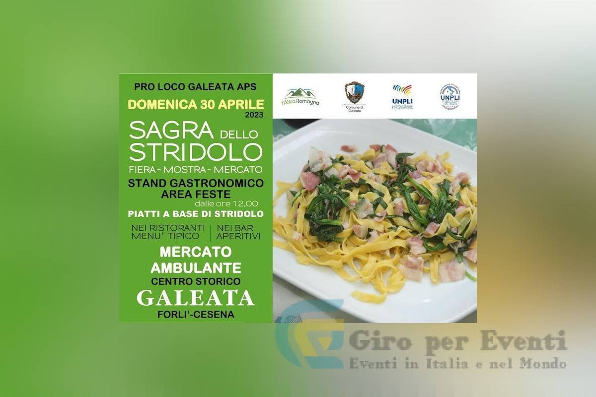 Sagra dello Stridolo a Galeata banner