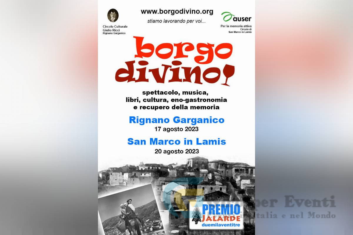 Borgo Divino a Rignano Garganico