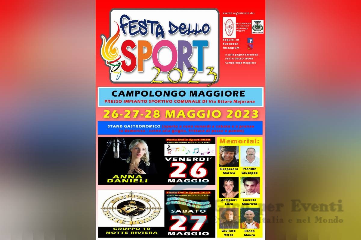 Festa dello Sport a Campolongo Maggiore