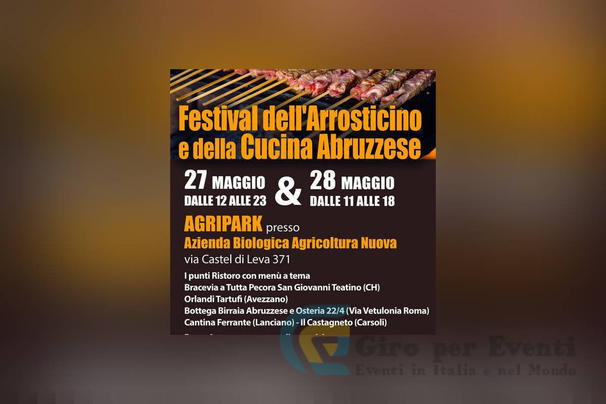 Festival dell'Arrosticino e della Cucina Abruzzese a Roma