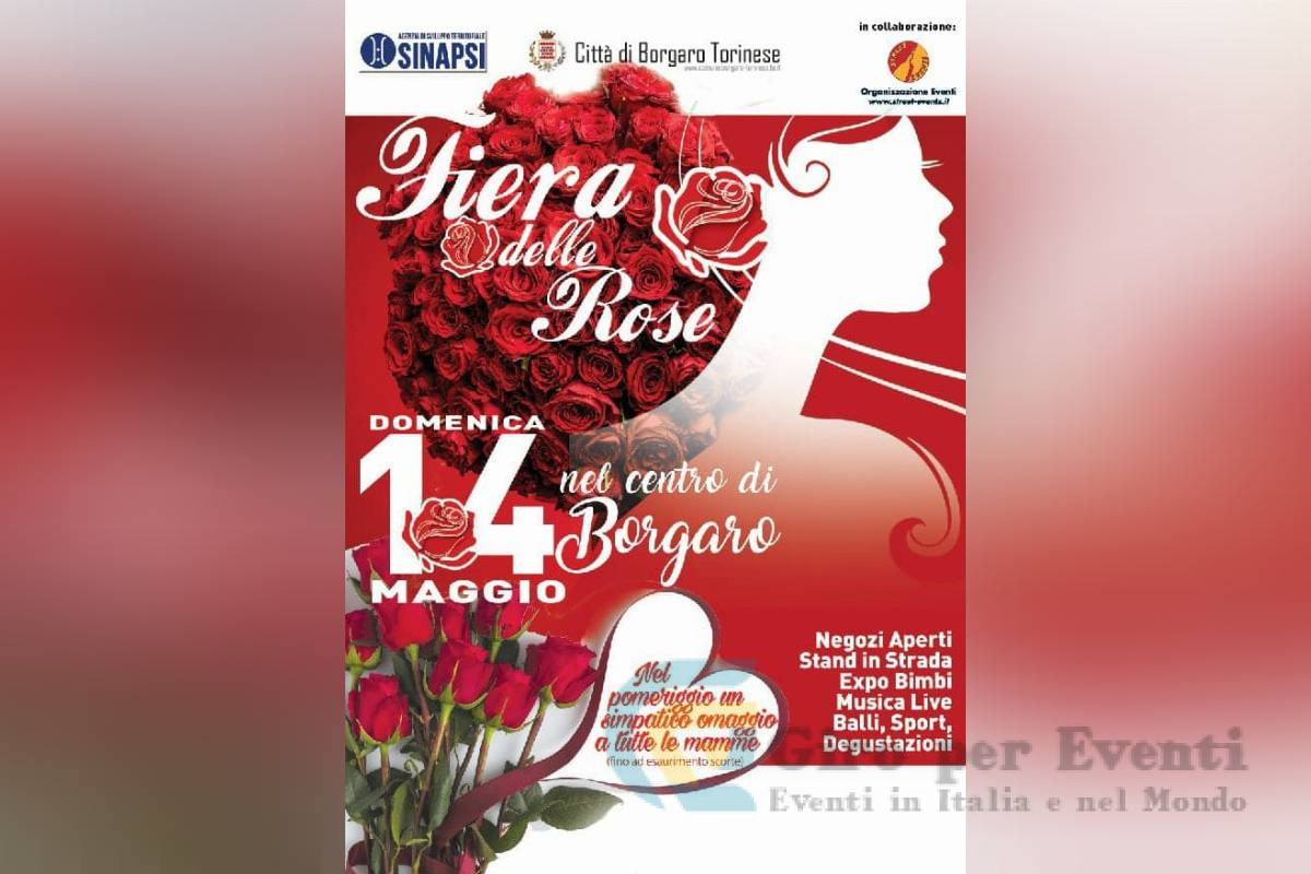 Fiera delle Rose a Borgaro Torinese