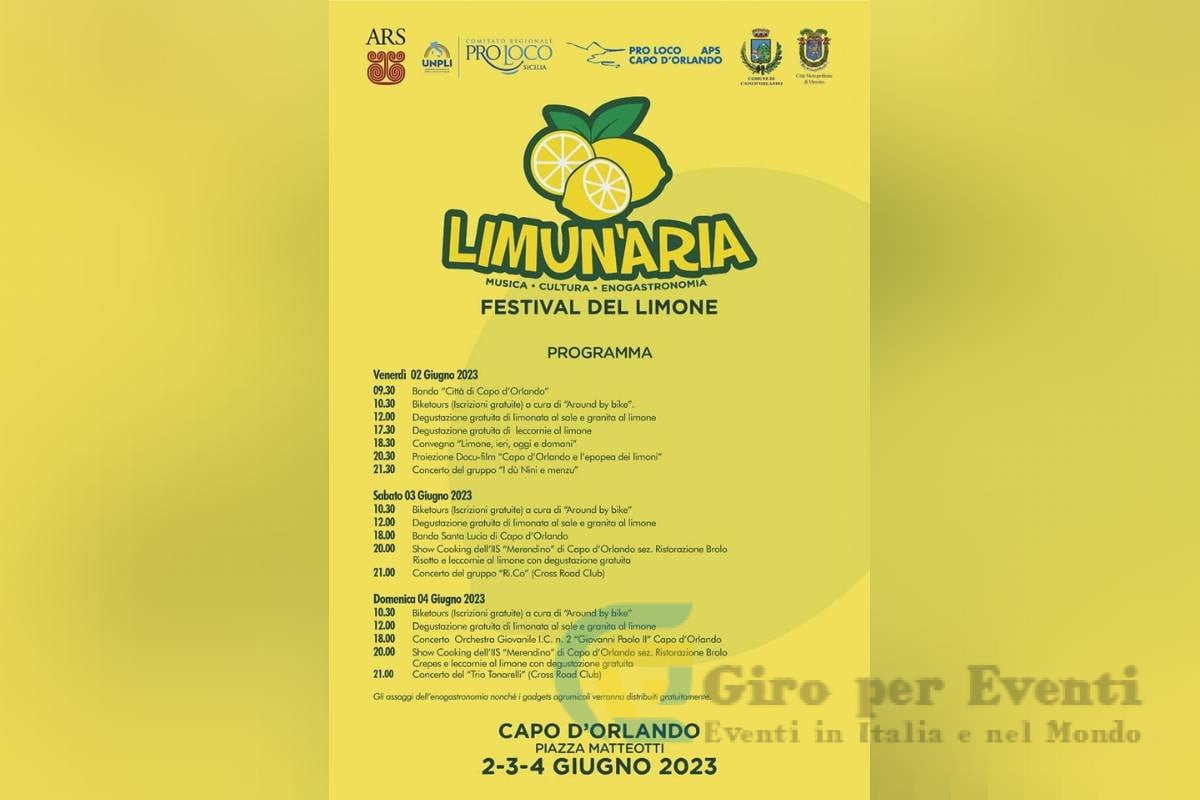 Limun'aria - Festival del Limone a Capo D'Orlando