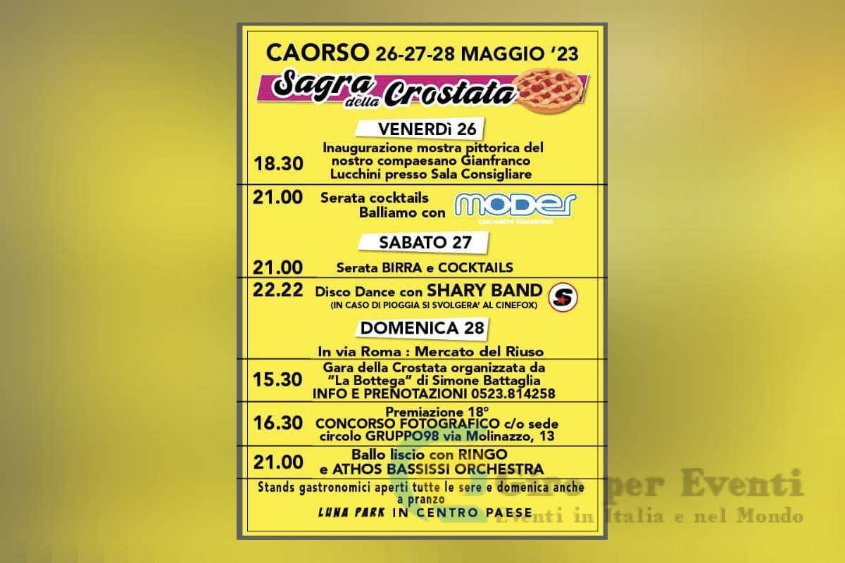 Sagra della Crostata di Caorso