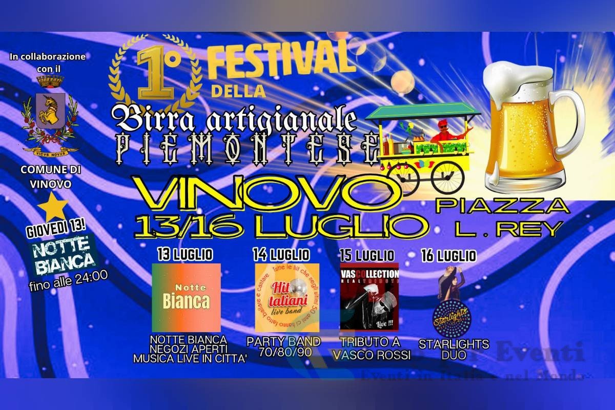 Vinovo Festival della Birra Artigianale Piemontese