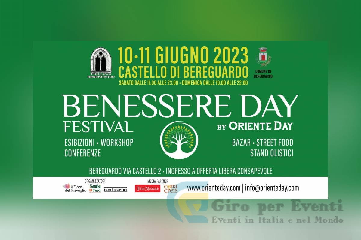 Benessere Day Festival a Bereguardo