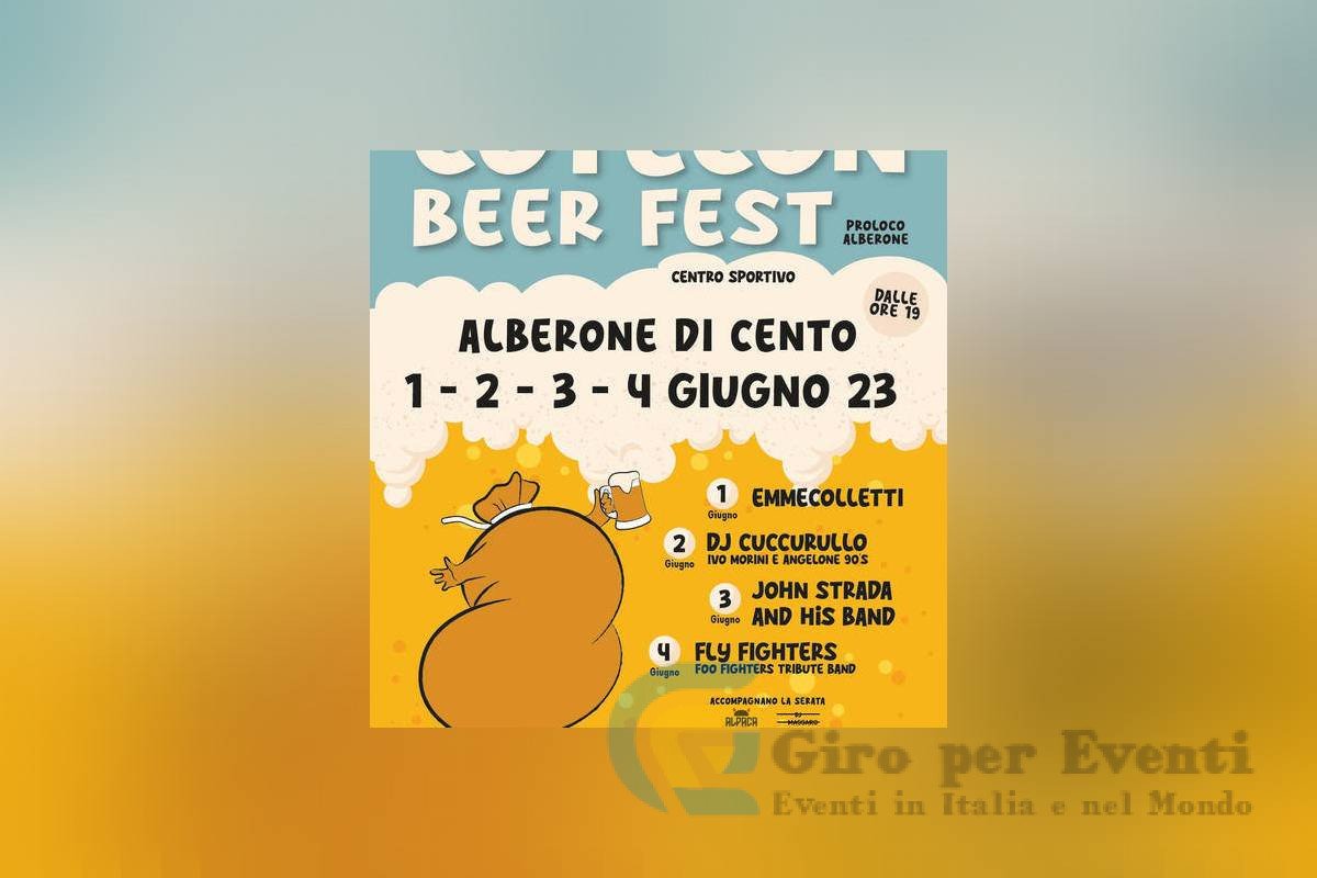 Cotecon Beer Fest ad Alberone di Cento