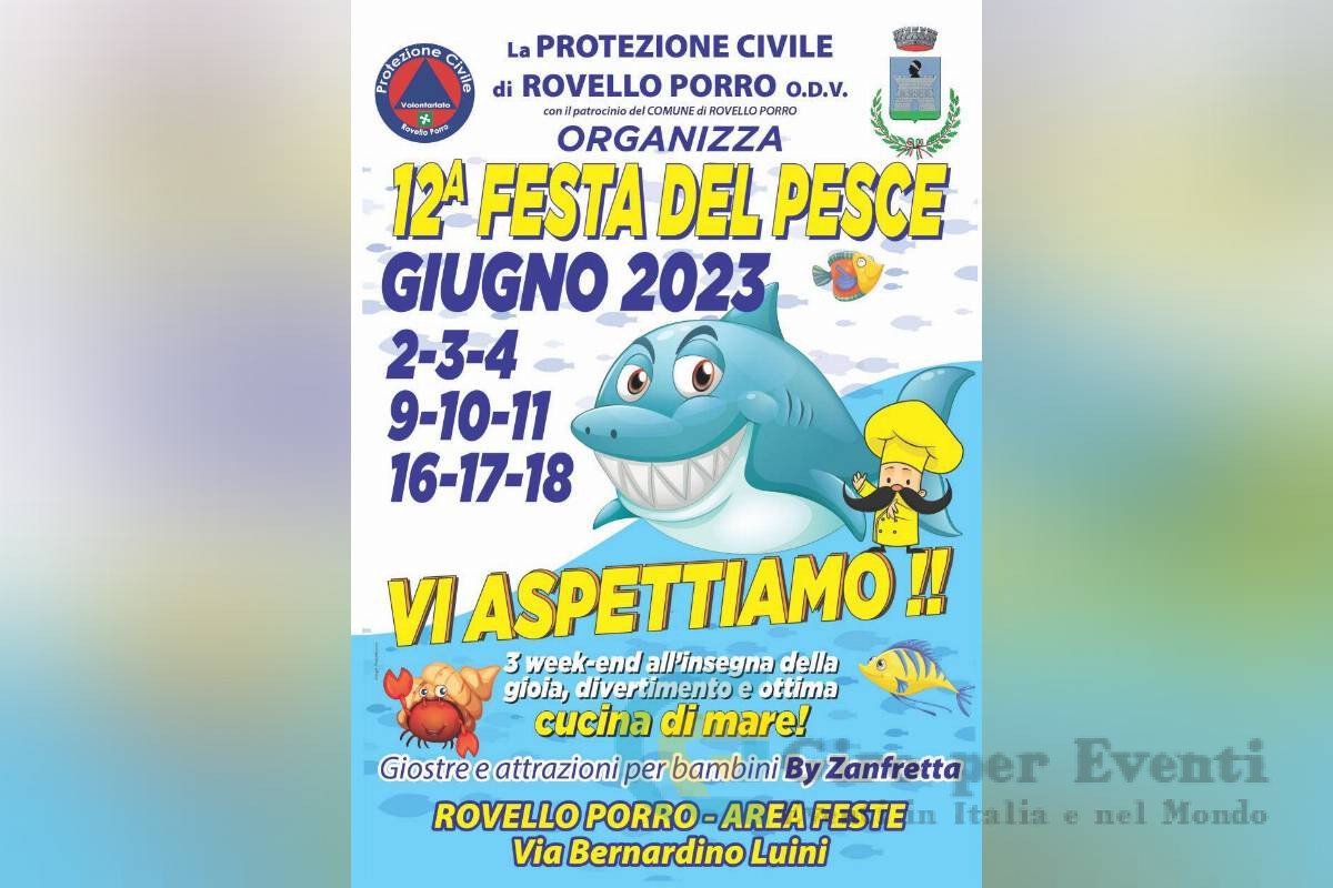 Festa del Pesce a Rovello Porro