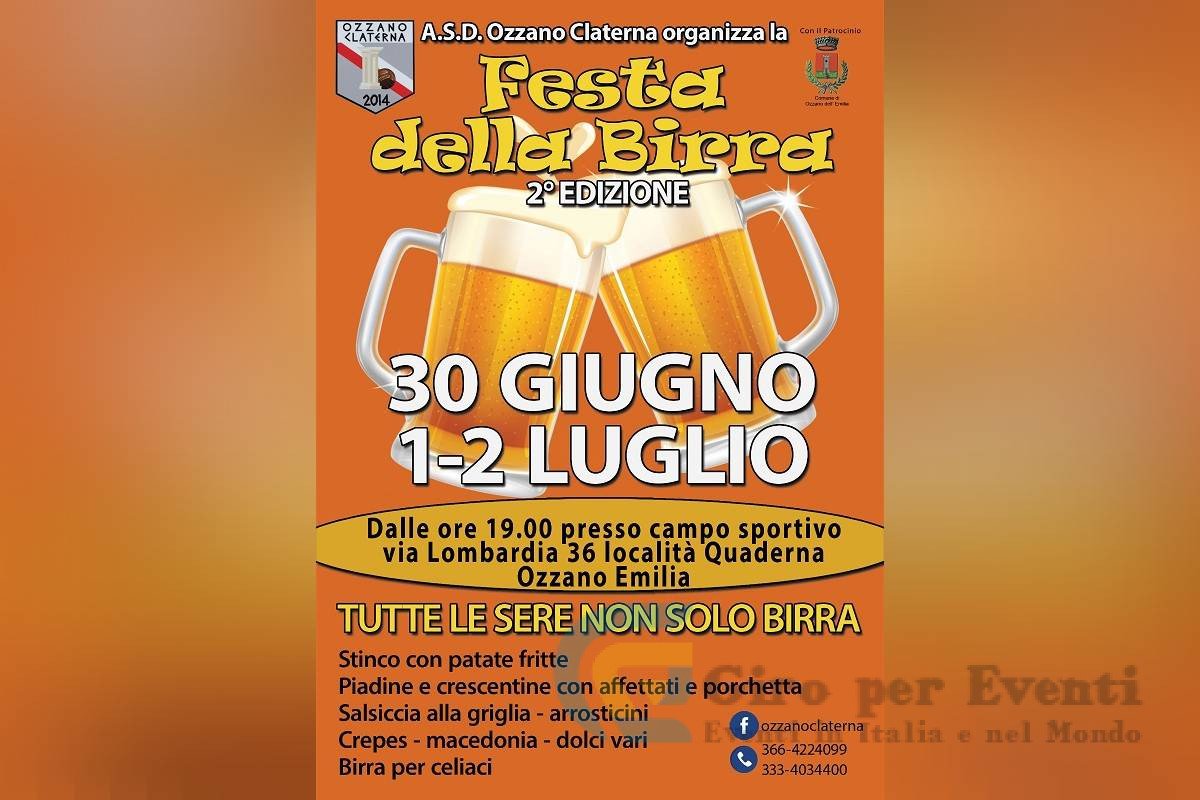 Festa della Birra alla Quaderna Ozzano dell'Emilia