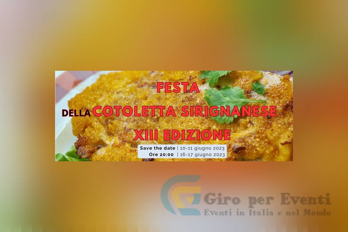 Festa della Cotoletta Sirignanese a Sirignano