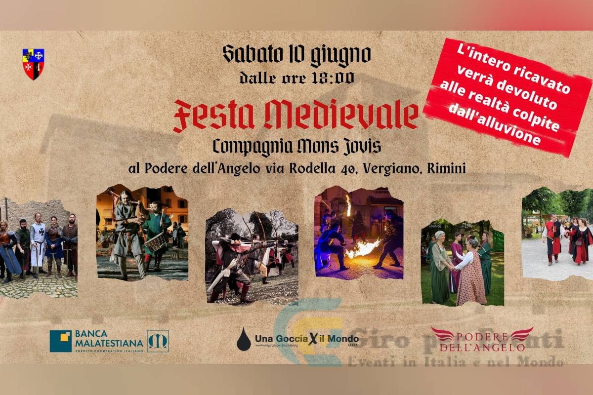 Festa Medievale al Podere dell'Angelo Vergiano di Rimini