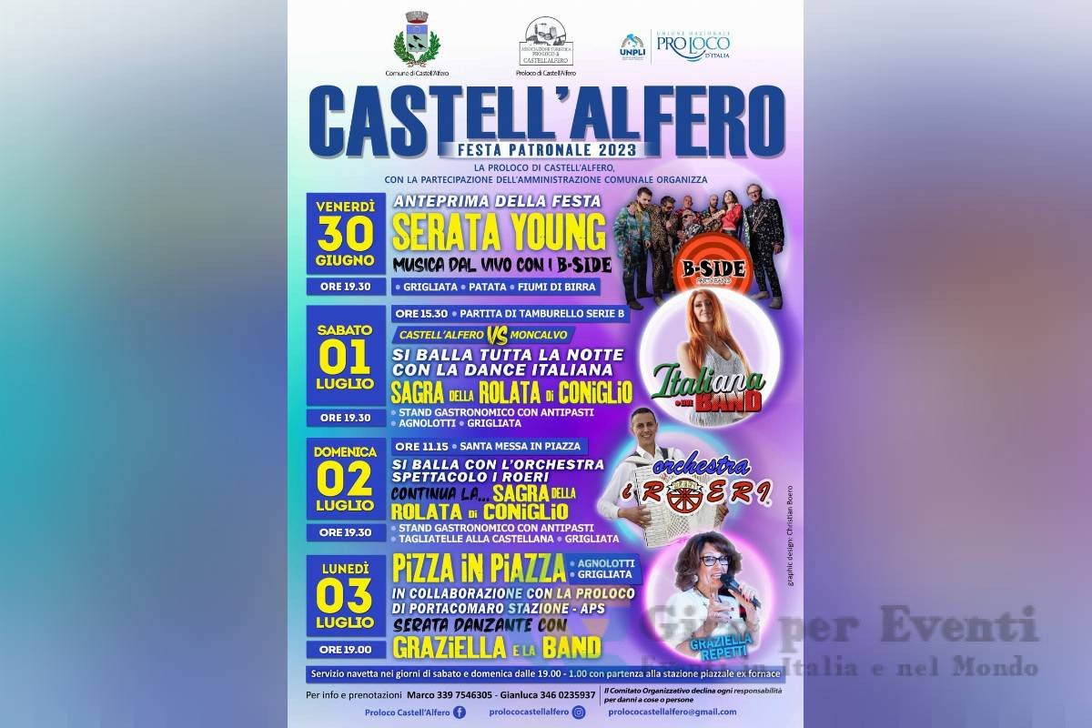 Festa Patronale a Castell'Alfero