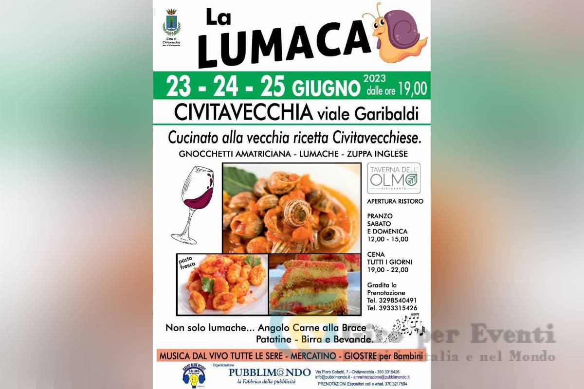 La Lumacata a Civitavecchia