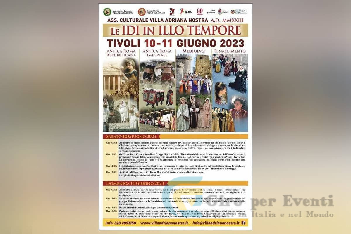 Le Idi di Illo Tempore a Tivoli