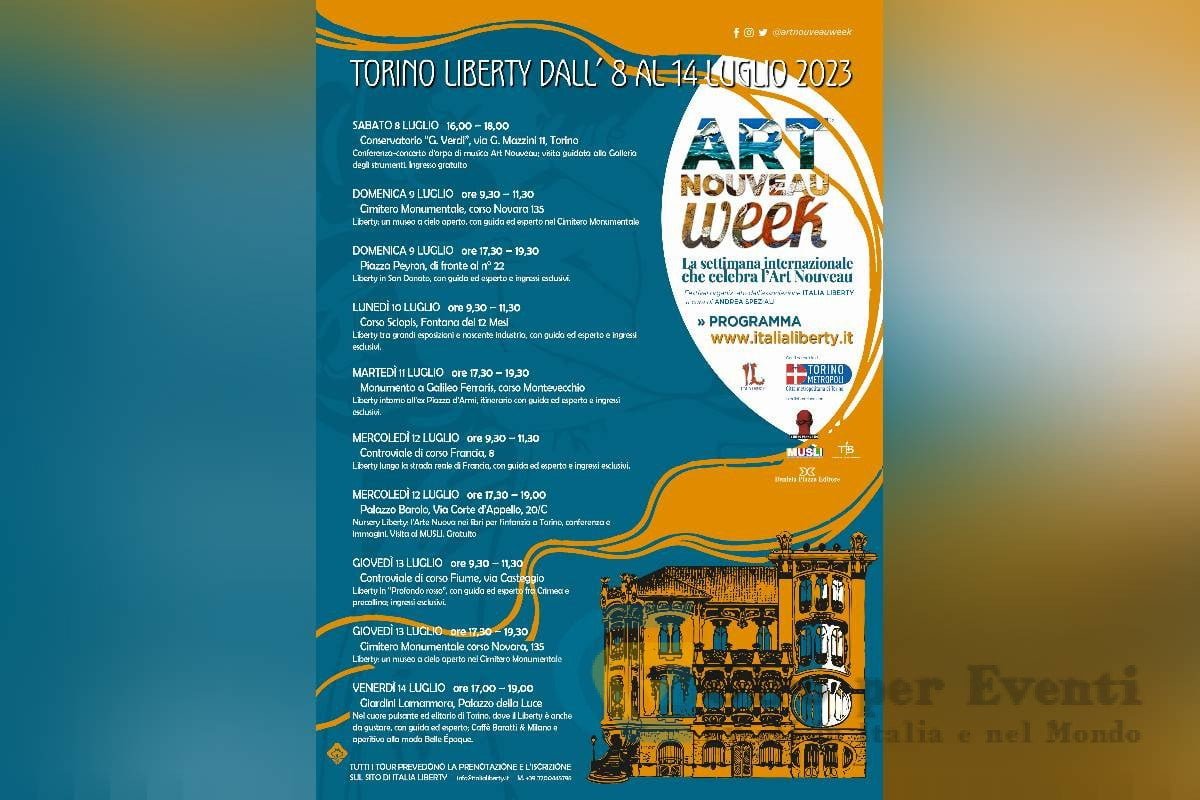 Art Nouveau Week a Torino