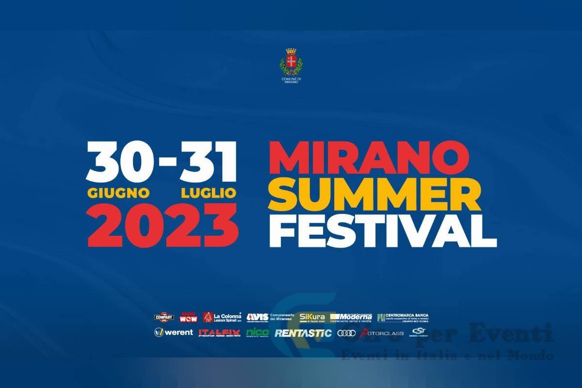 Mirano Summer Festival Giro Per Eventi