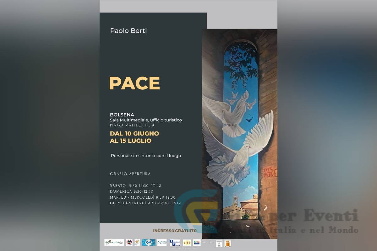 Mostra di Paolo Berti a Bolsena