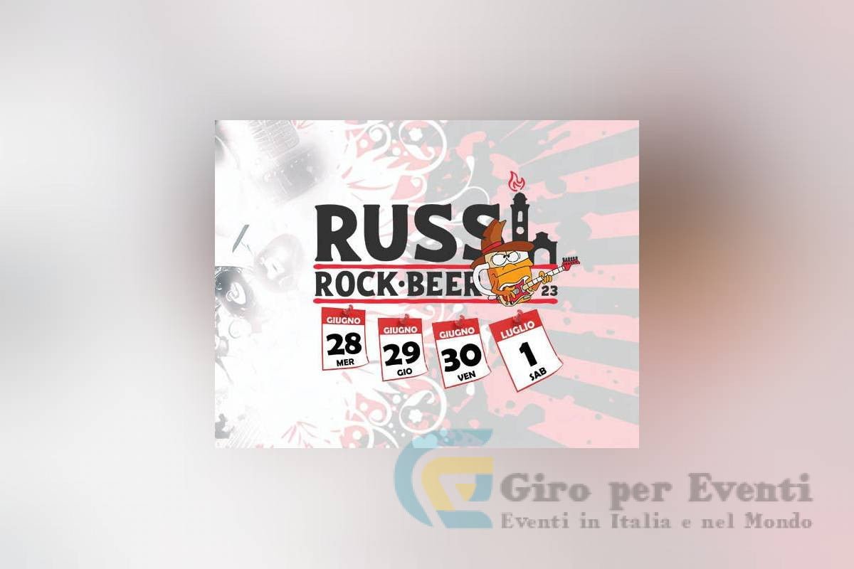 Russi Rock Beer.