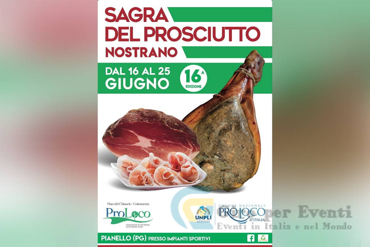 Sagra del Prosciutto Nostrano a Pianello di Perugia