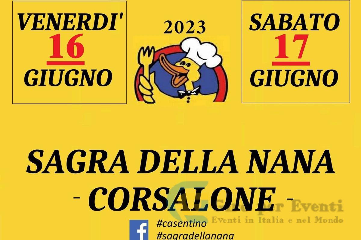 Sagra della Nana a Corsalone