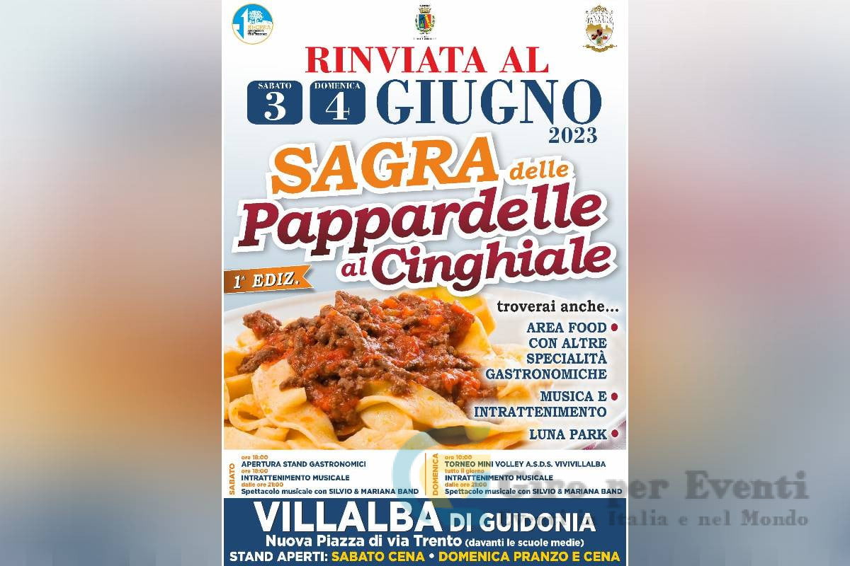 Sagra delle Pappardelle al Cinghiale a Villalba Di Guidonia Montecelio