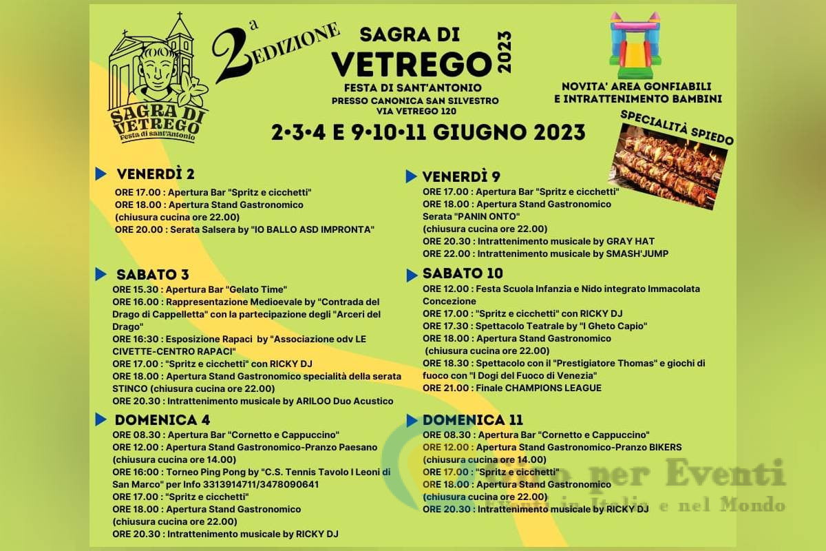 Sagra di Vetrego a Mirano