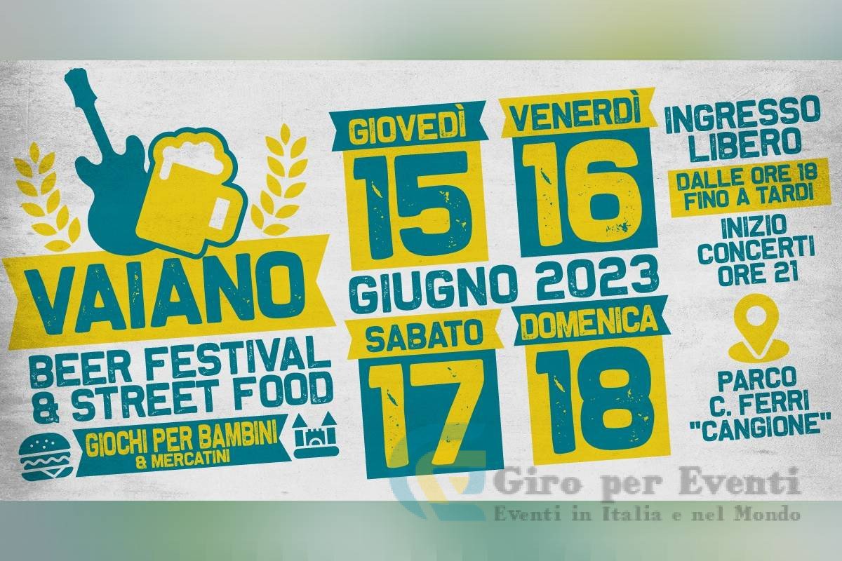 Vaiano Beer Festival & Street Food