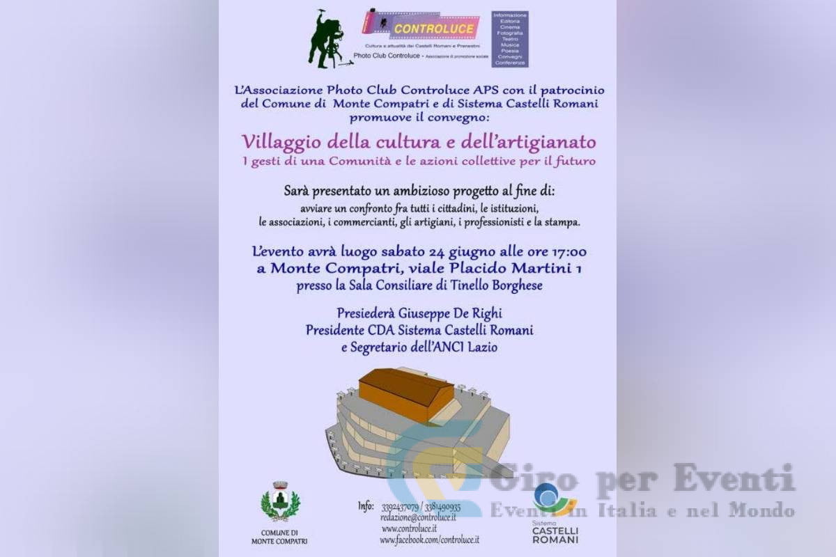 Villaggio della Cultura e dell’Artigianato a Monte Compatri