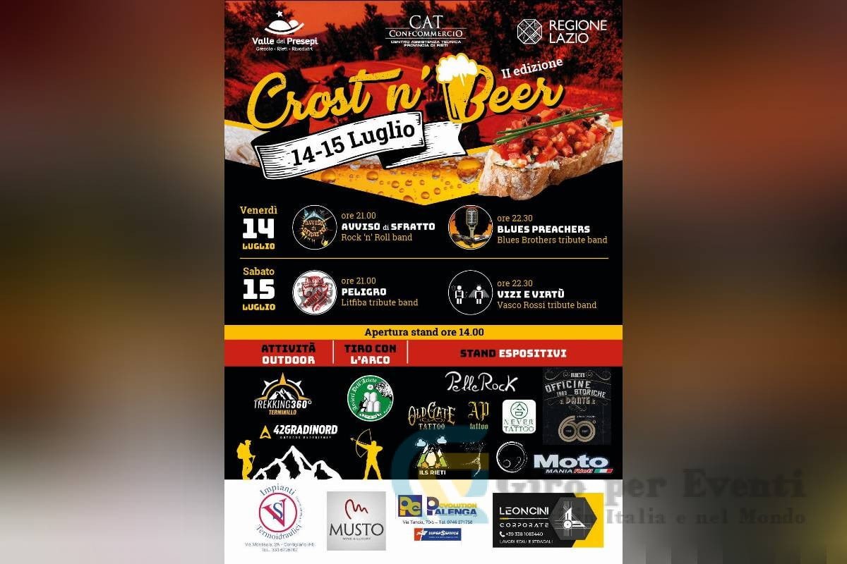 Crost n'Beer a Greccio