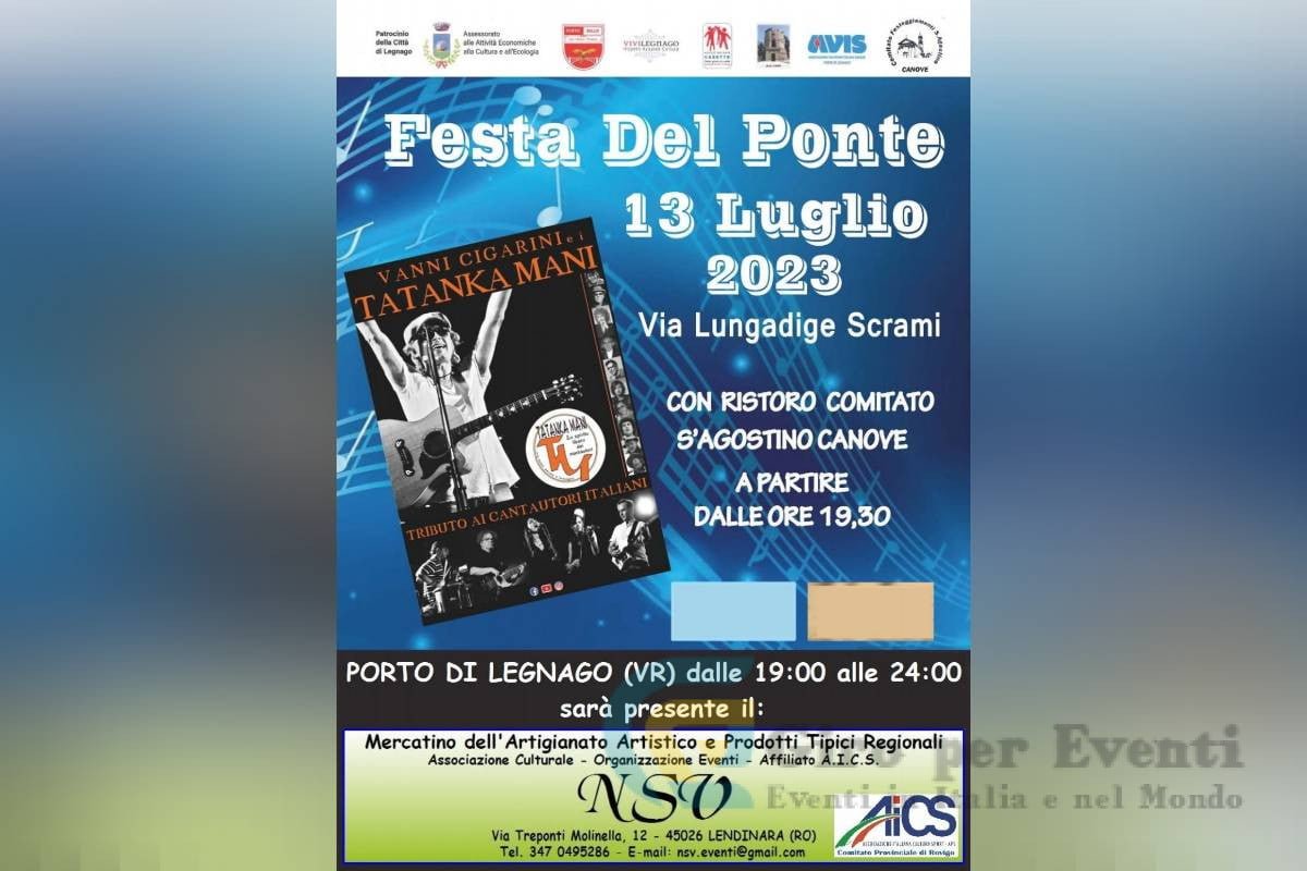 Mercatino della Festa del Ponte a Porto di Legnago