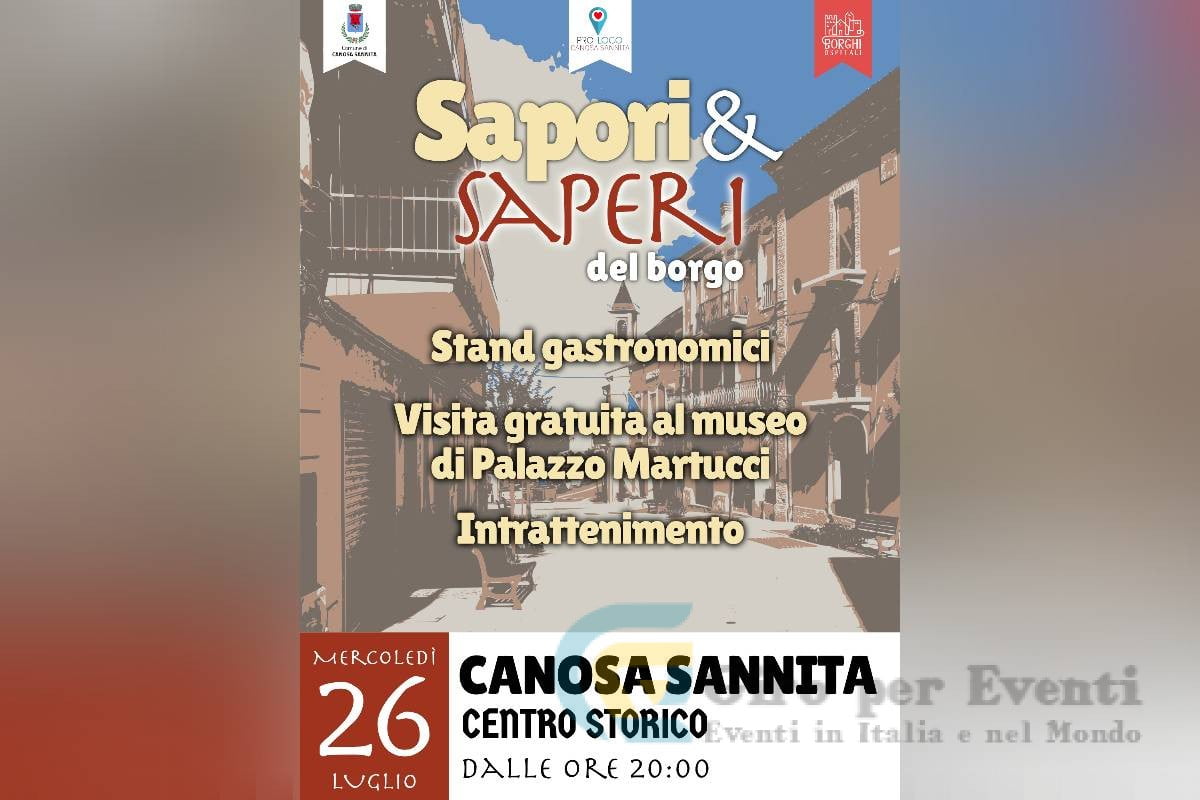 Sapori&Saperi del Borgo a Canosa Sannita