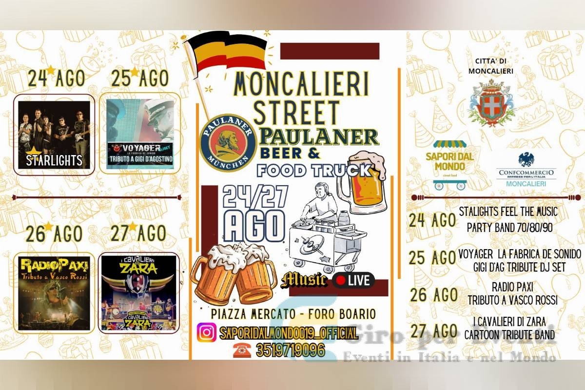 Moncalieri Street - Paulaner Beer & Food Truck