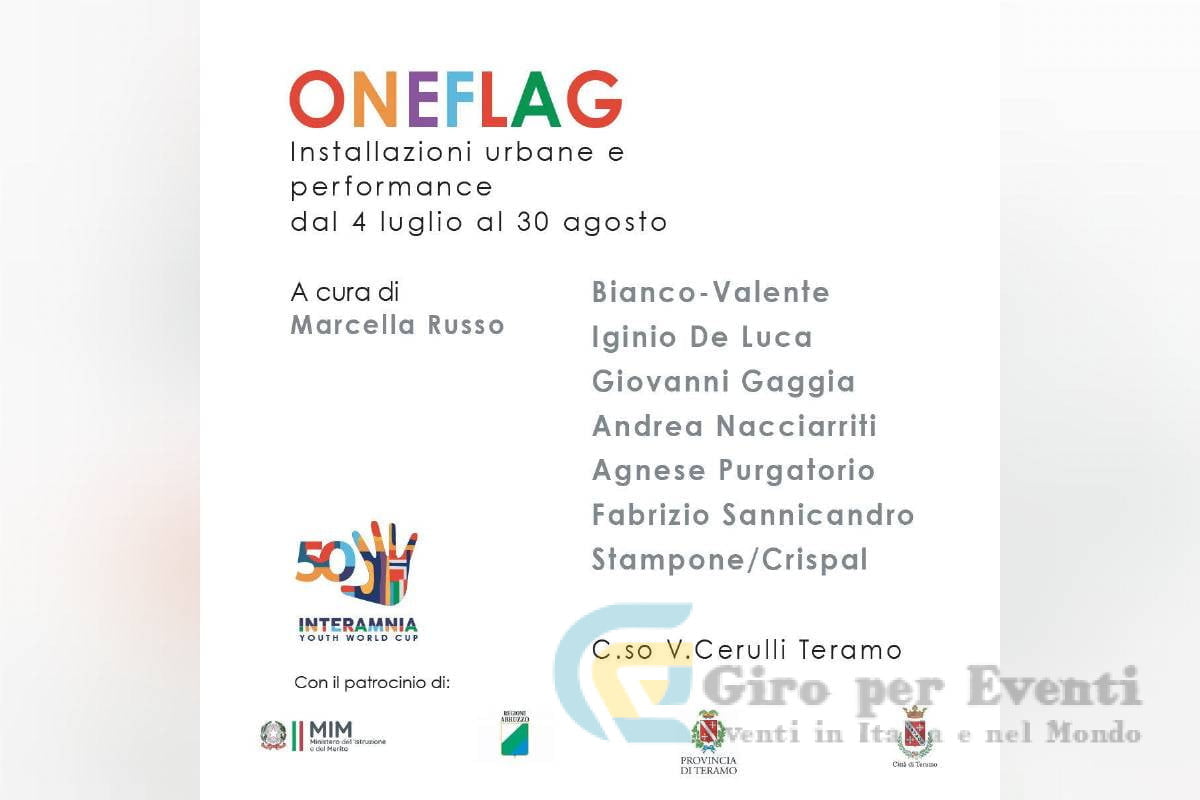 OneFlag Installazioni Urbane e Performance a Teramo