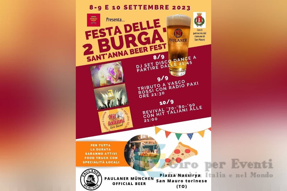 Festa delle 2 Burga a San Mauro Torinese 