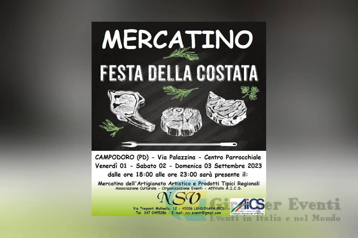 Mercatino della Festa della Costata a Campodoro