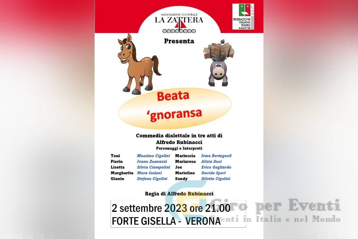 Beata 'gnoransa a Verona