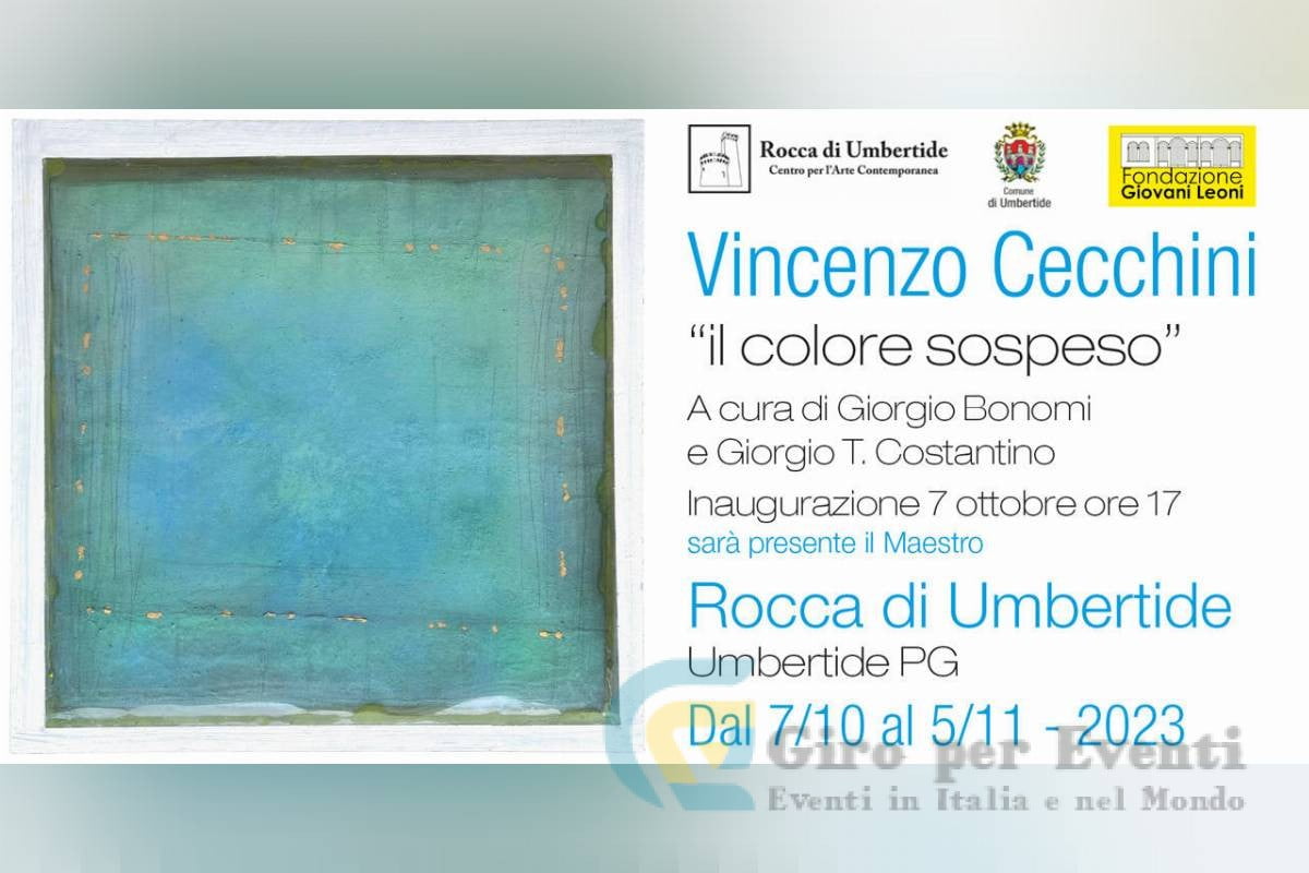 Mostra - Vincenzo Cecchini. Il Colore Sospeso a Umbertide