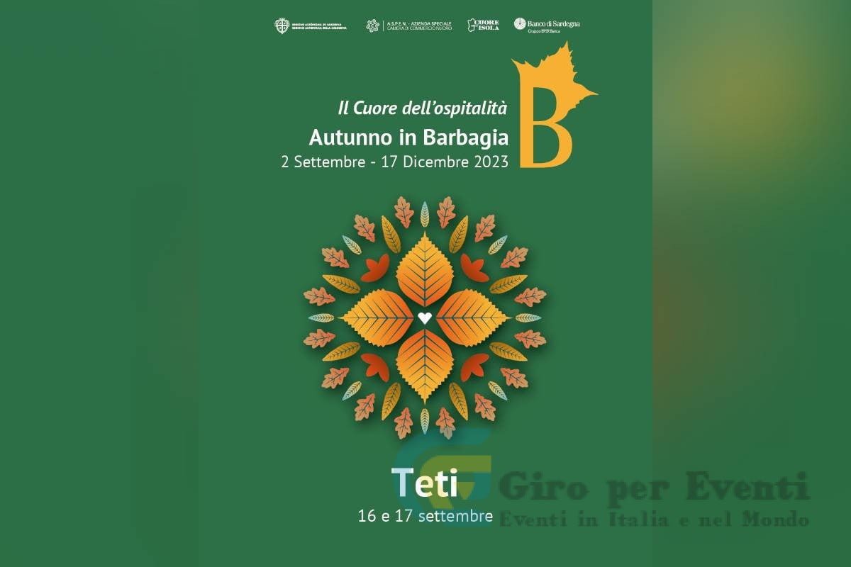 Autunno in Barbagia a Teti