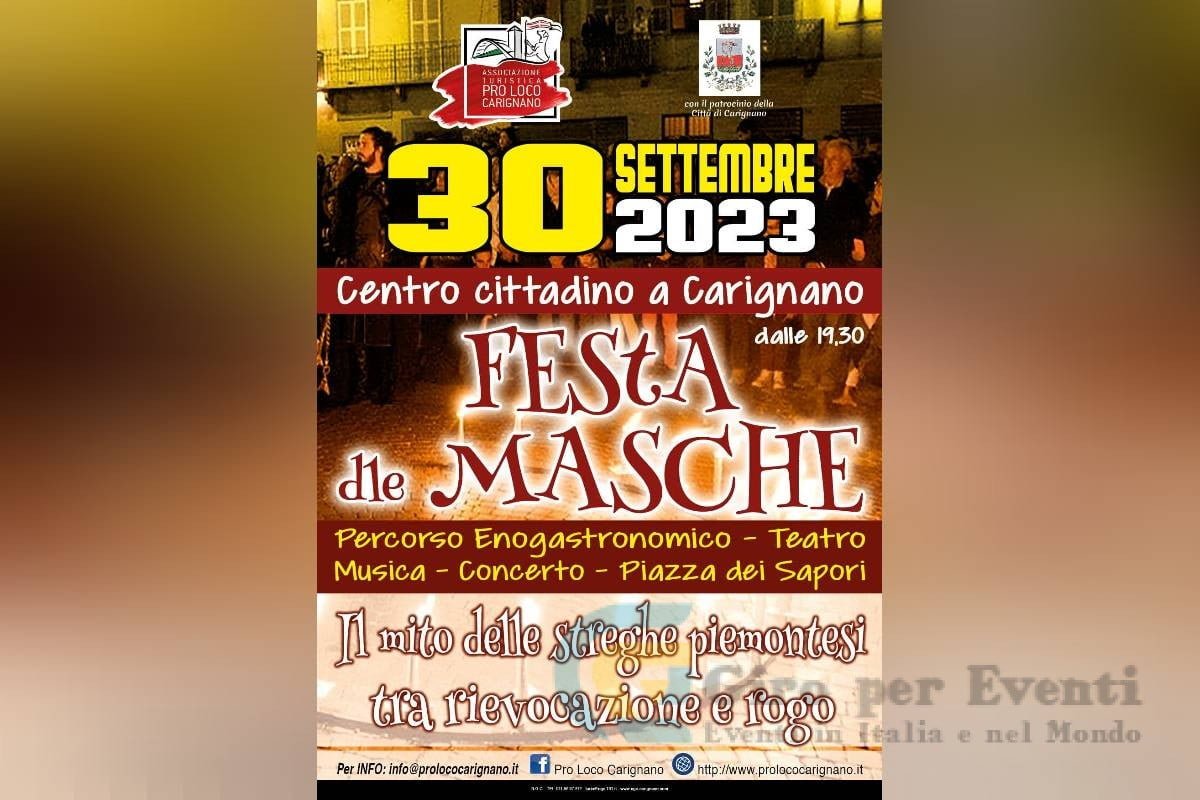 Festa dle Masche a Carignano