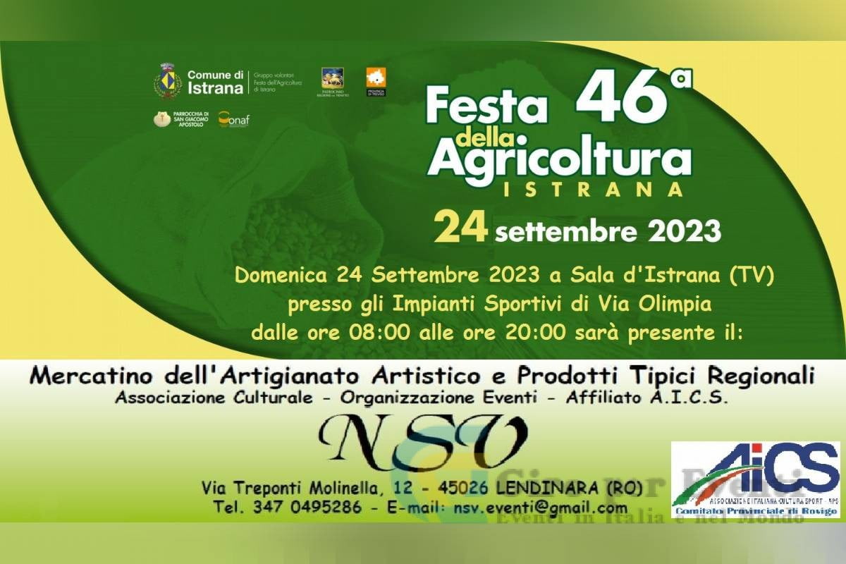 Mercatino della Festa dell'Agricoltura a Sala di Istrana