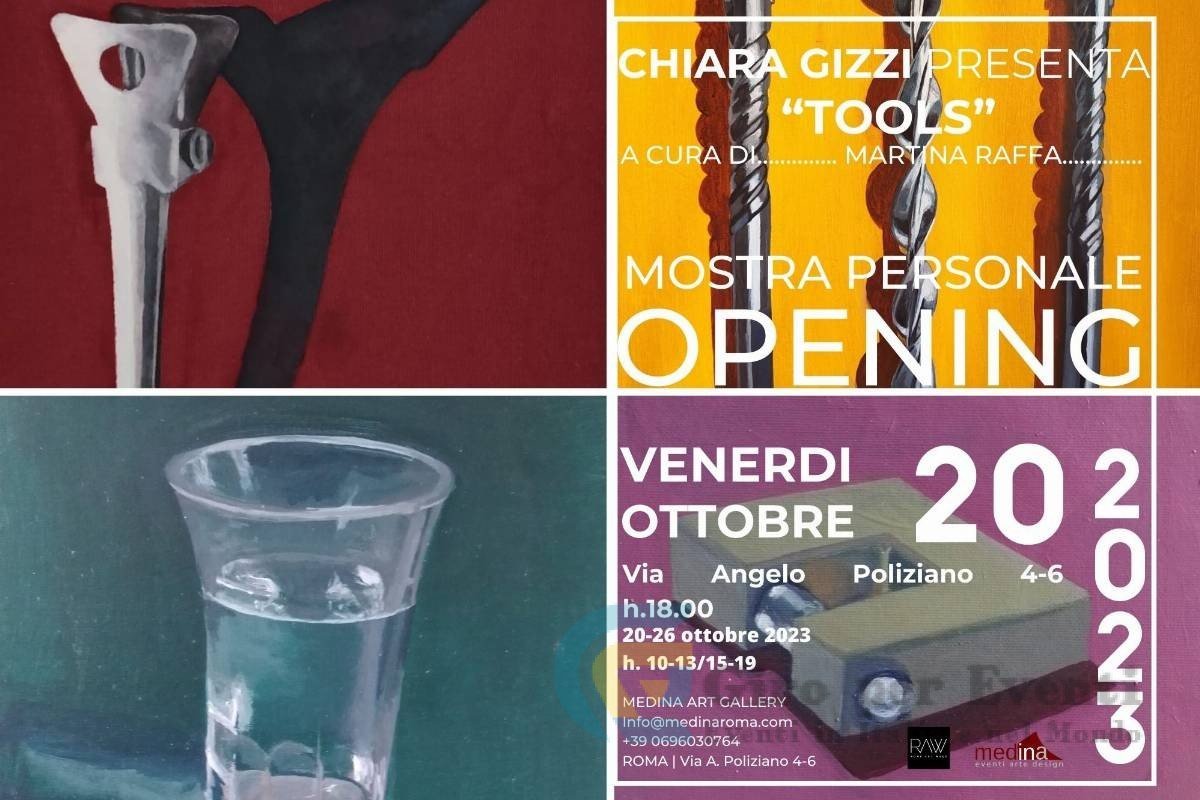 Tools, la Mostra Personale di Chiara Gizzi a Roma